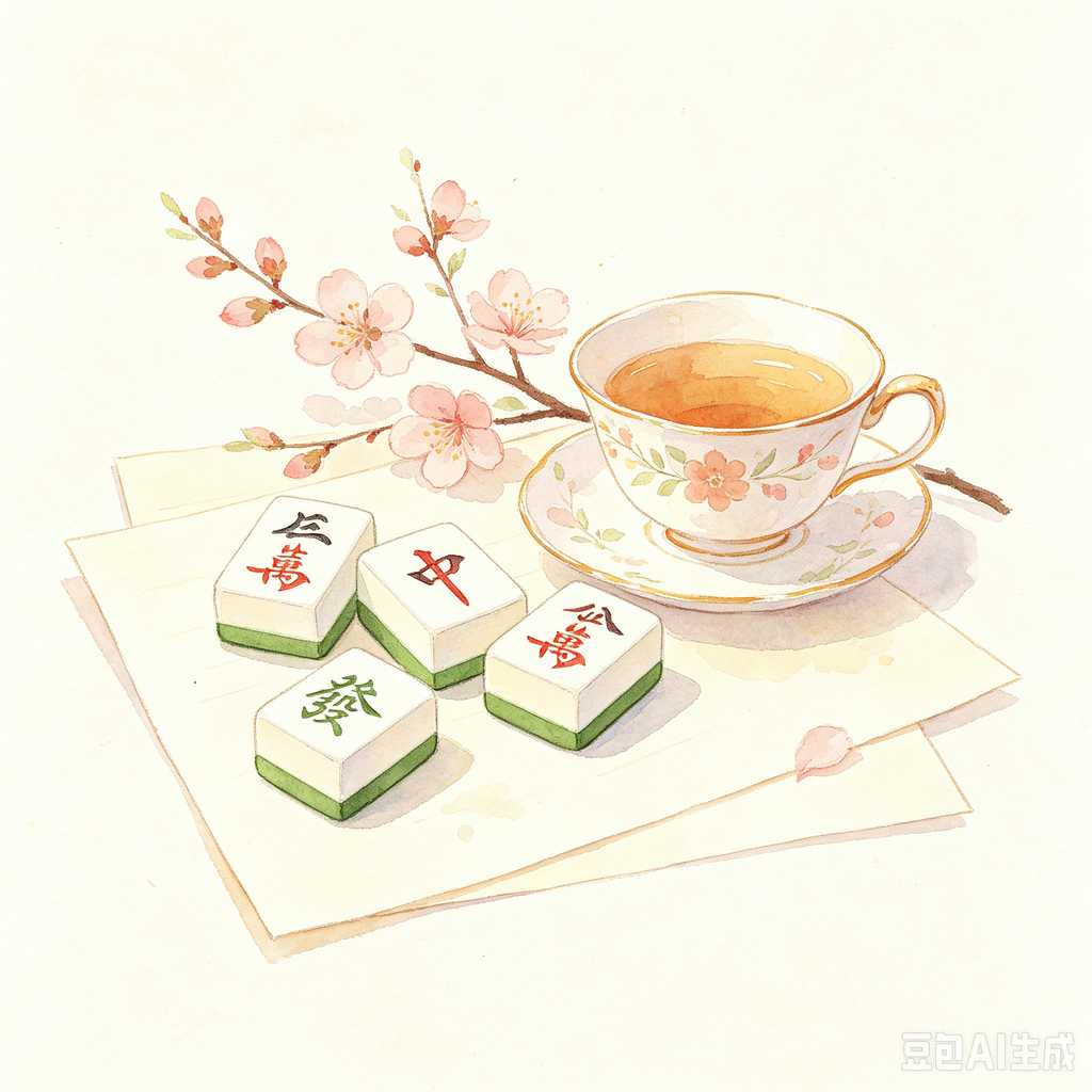business custom mahjong gift