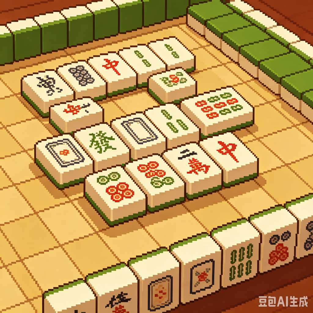luggage portable mahjong tiles
