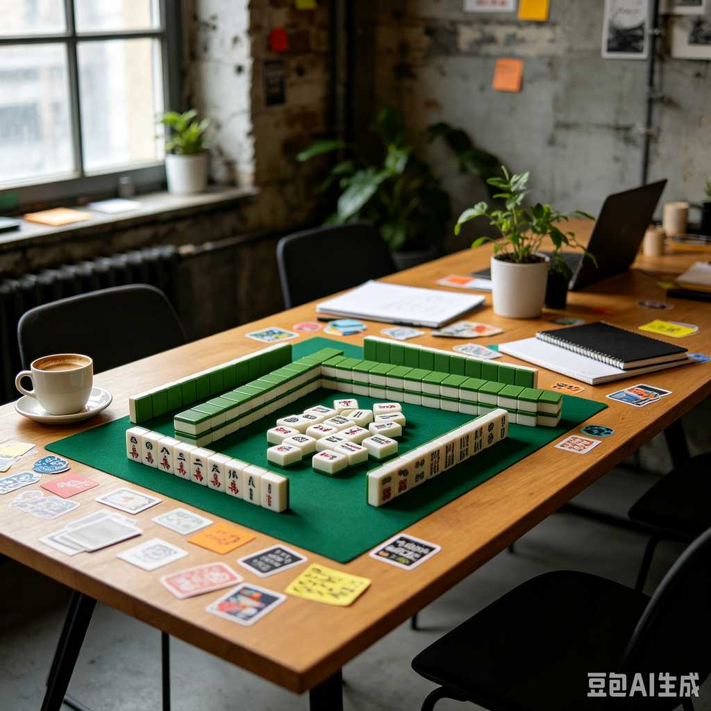 fashion mini mahjong set gift