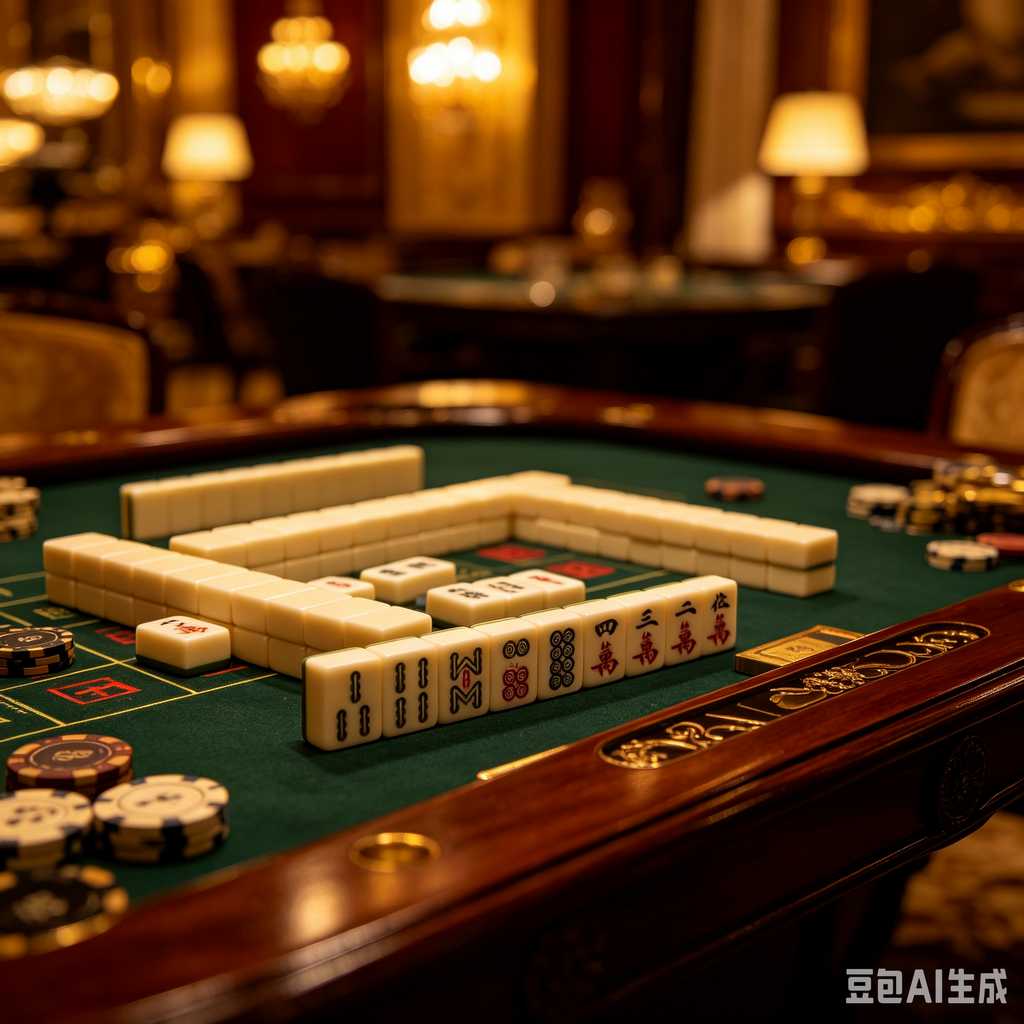 traditional chinese board game mahjong